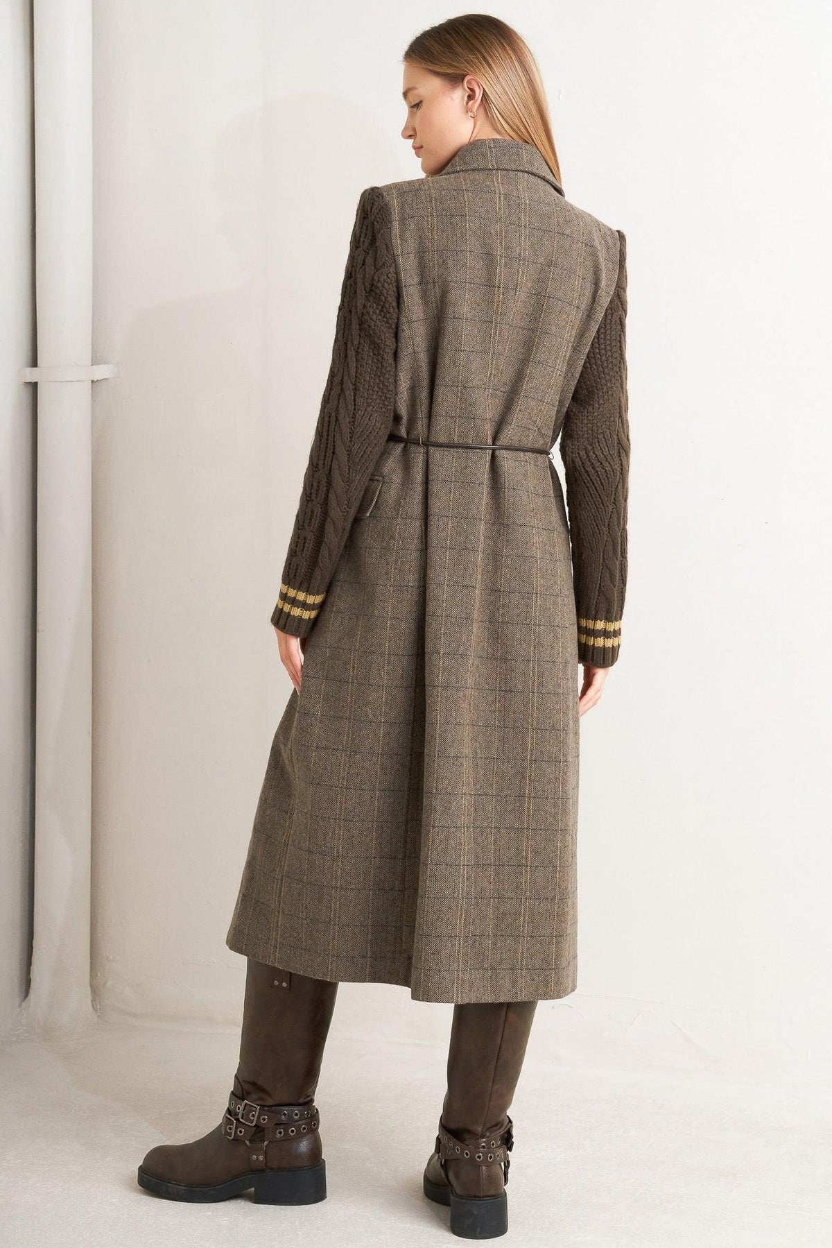 FIELDLINE HERITAGE WOVEN MIDI COAT