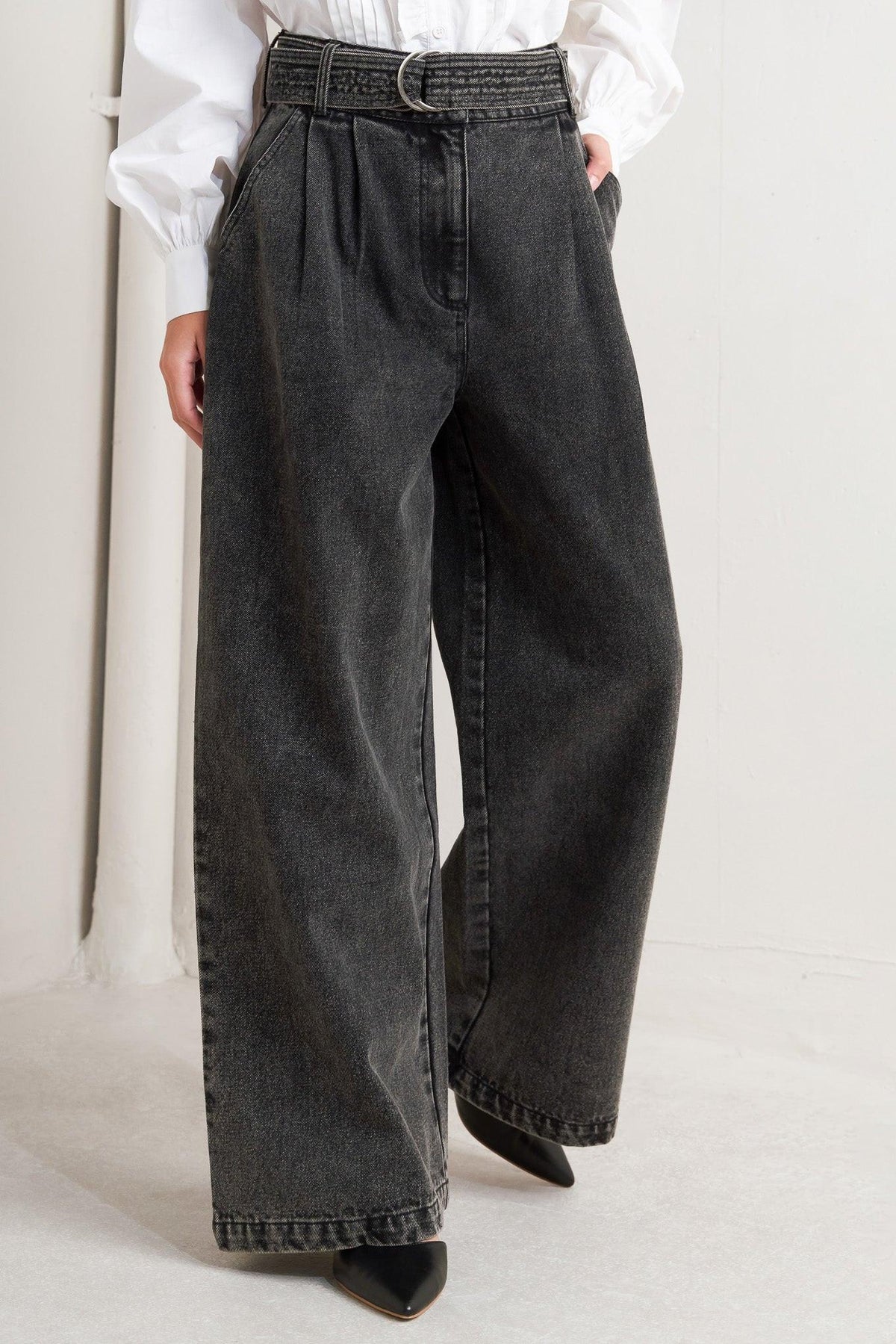 THINK OF ME DENIM PANTS