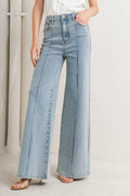 MODERN NEUTRAL DENIM PANTS
