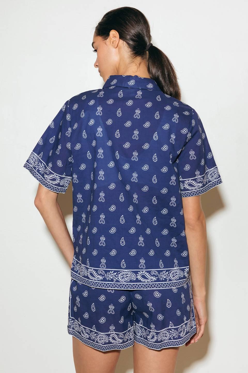 SUNKISSED MEADOW WOVEN SHIRT