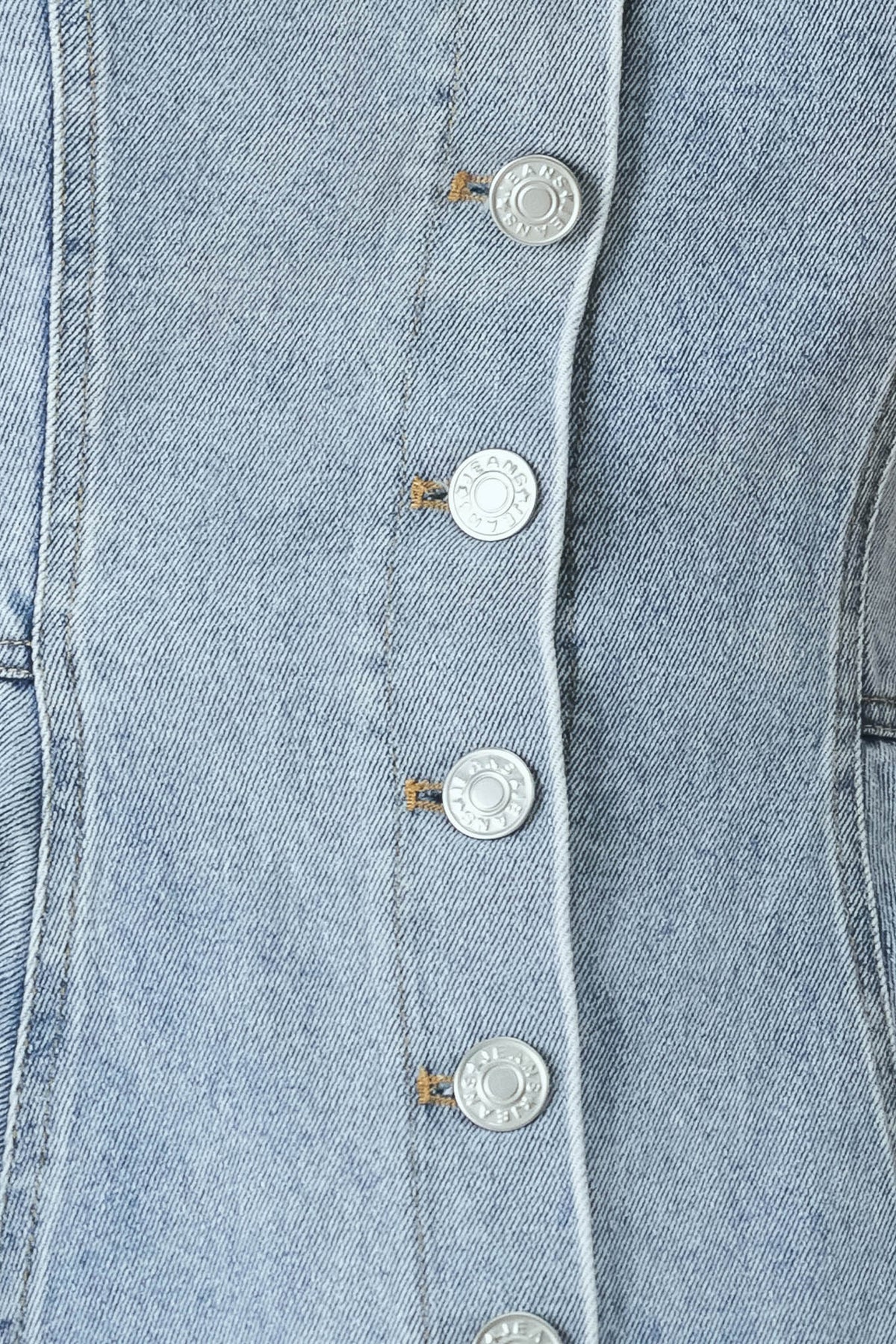 BLOSSOM BLUE DENIM TOP