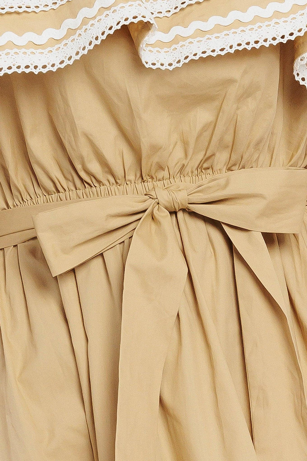 GOLDEN DUNE WOVEN ANKLE DRESS