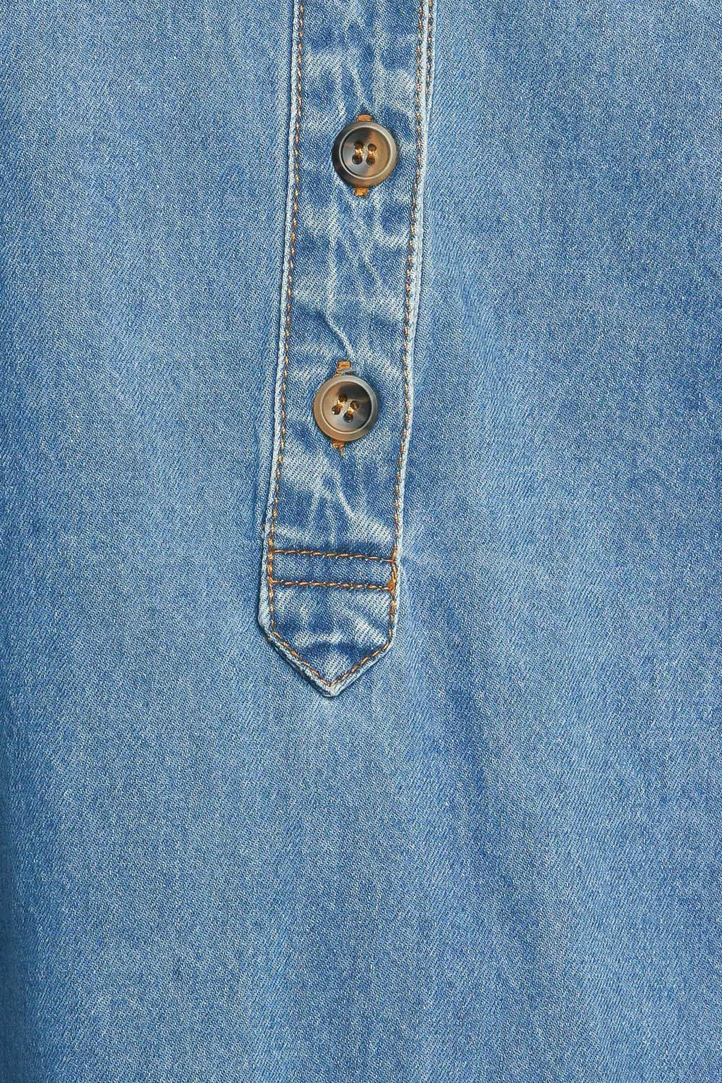 CLOSER TO YOU DENIM TOP