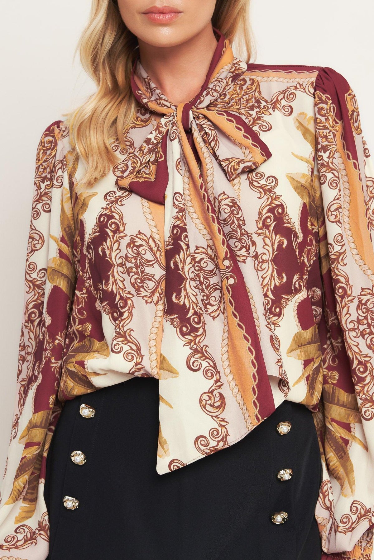 RENAISSANCE DREAM WOVEN TOP