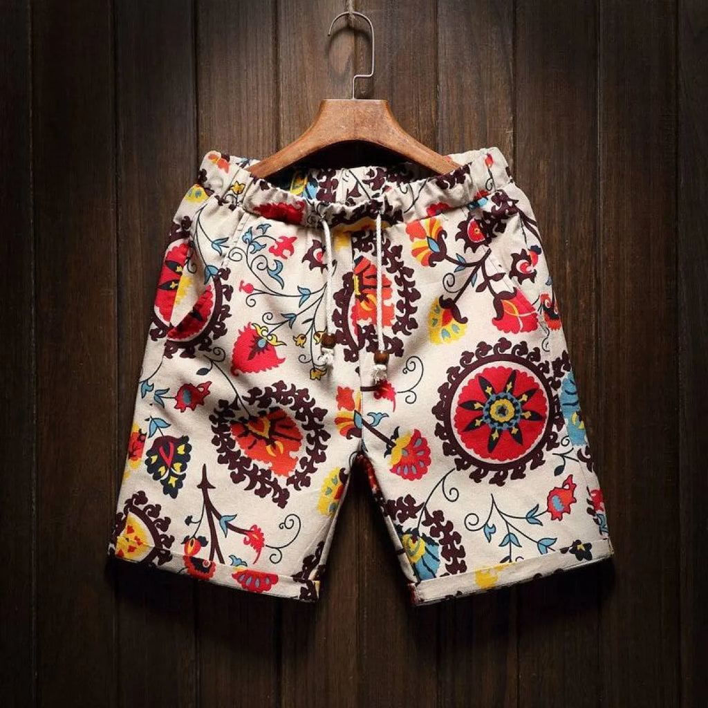 Men's Breathable Boho Shorts