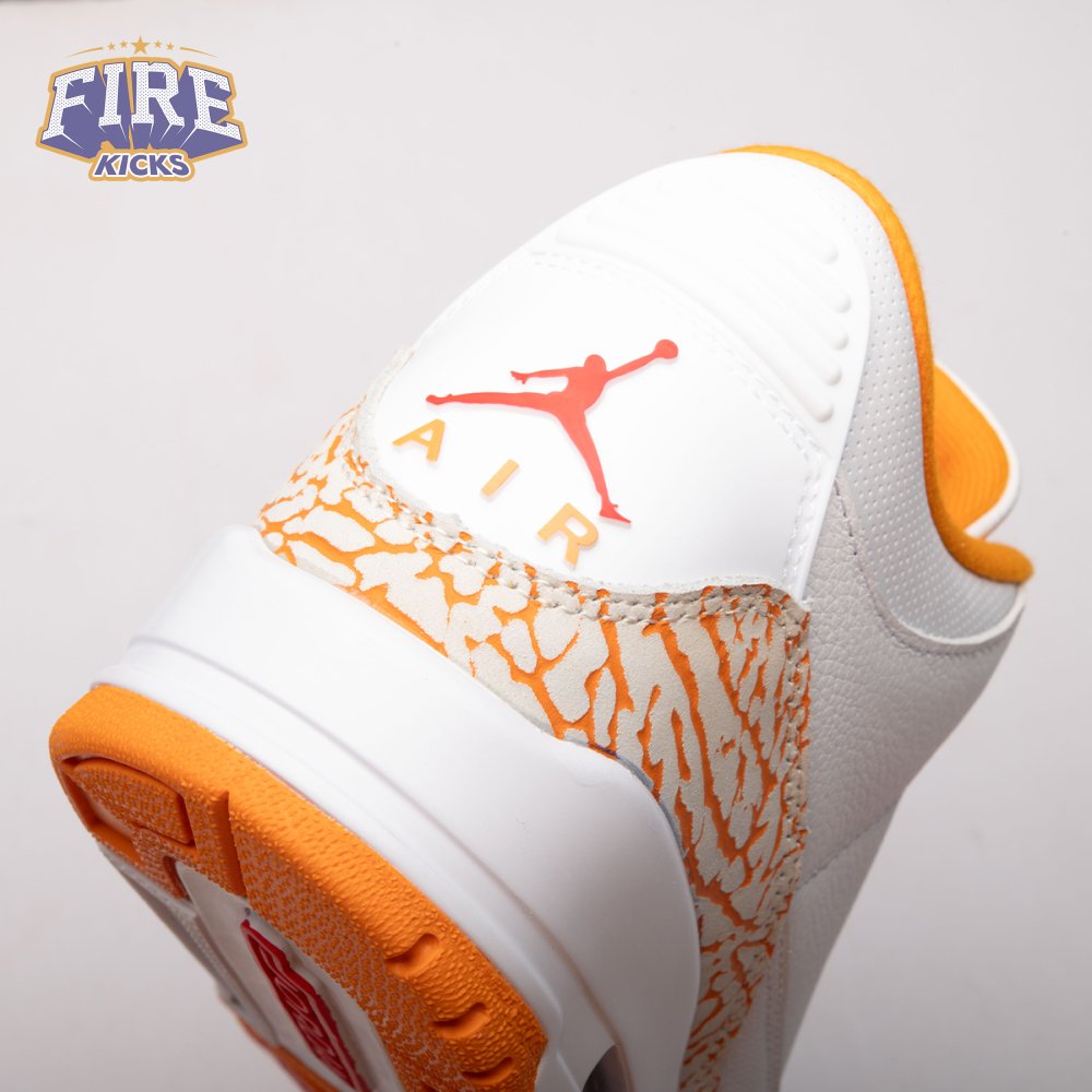 Jordan 3 Retro Orange Citrus CK9246-101 Men's