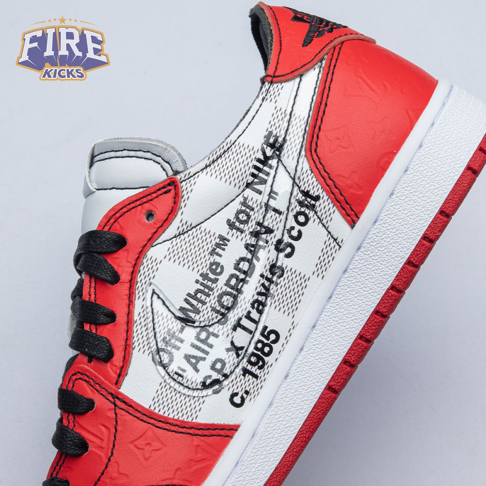VL X Air Jordan 1 Low Off White DZ2403-006 Unisex