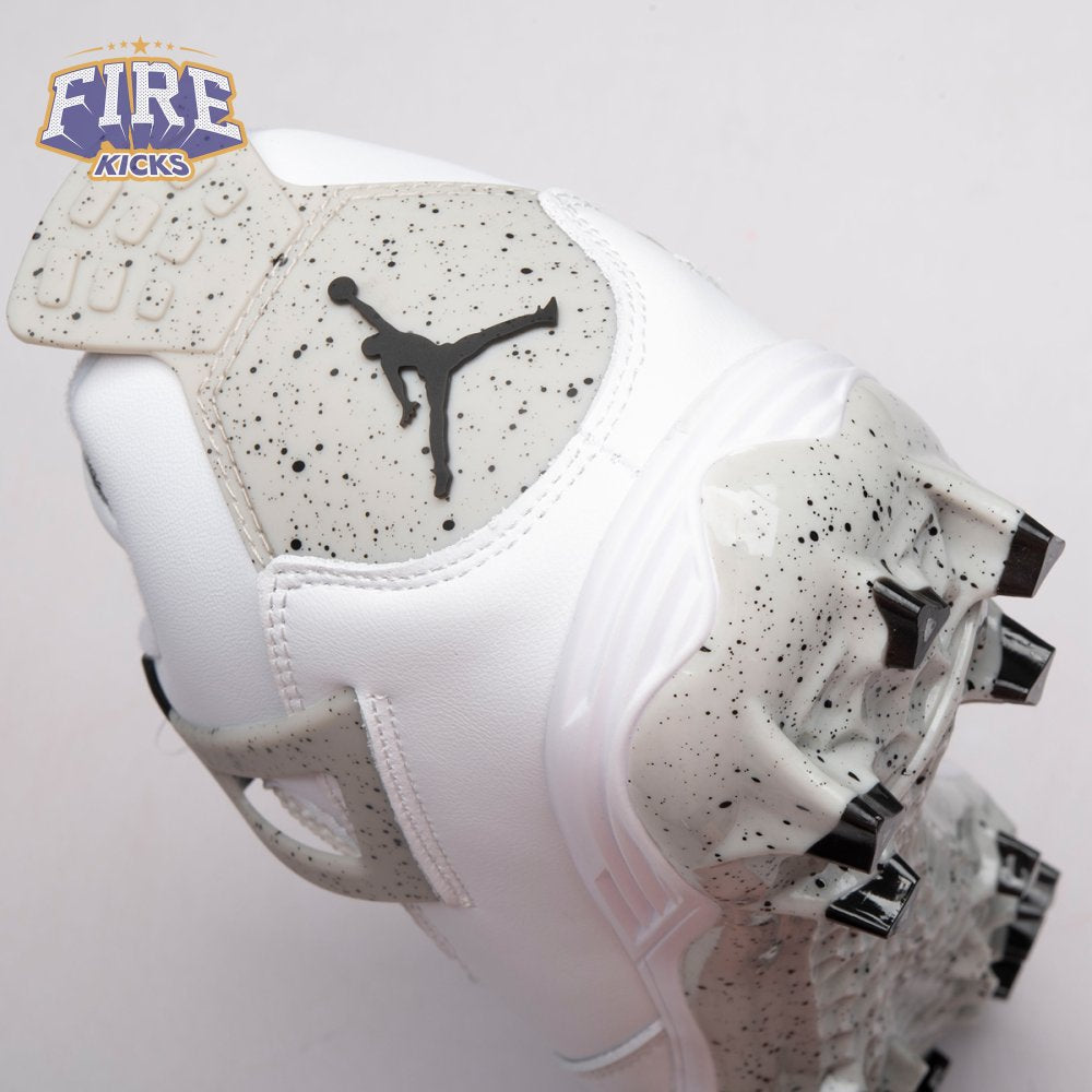 Air Jordan 4 Retro TD Cleat White Cement HQ0207-106 Men's