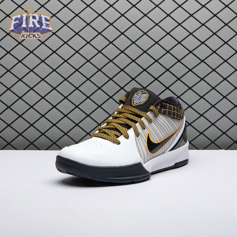 Nike Kobe 4 Protro White Black Del Sol AV6339-101 Men's