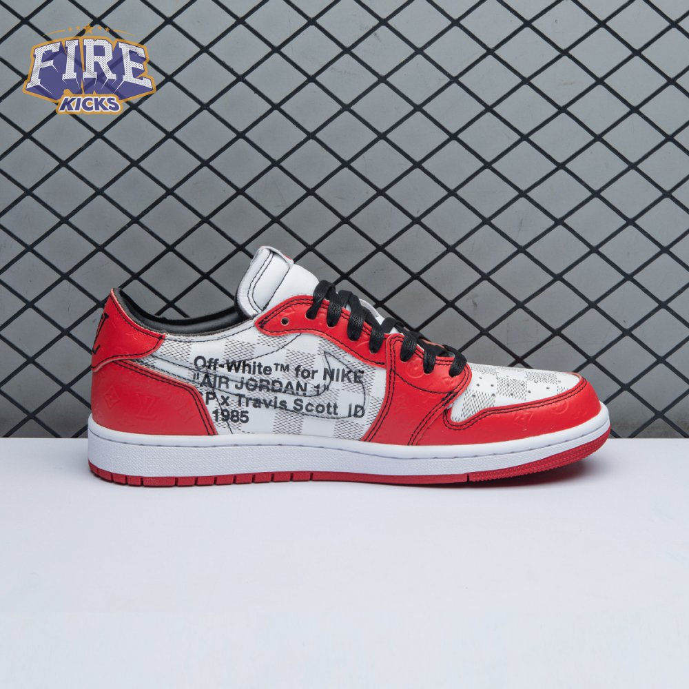 VL X Air Jordan 1 Low Off White DZ2403-006 Unisex