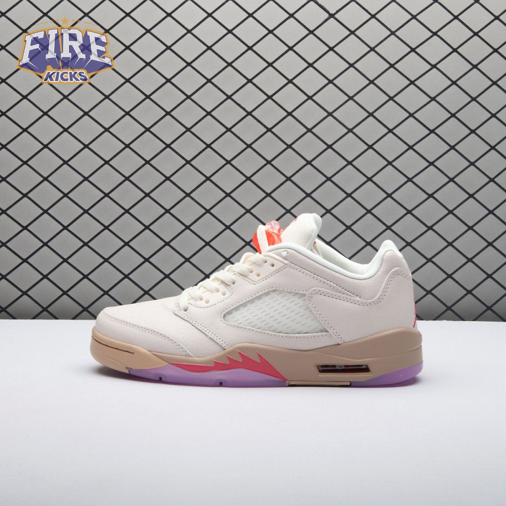 Jordan 5 Retro Low Peanut Butter X Jelly HJ5994-106 Unisex
