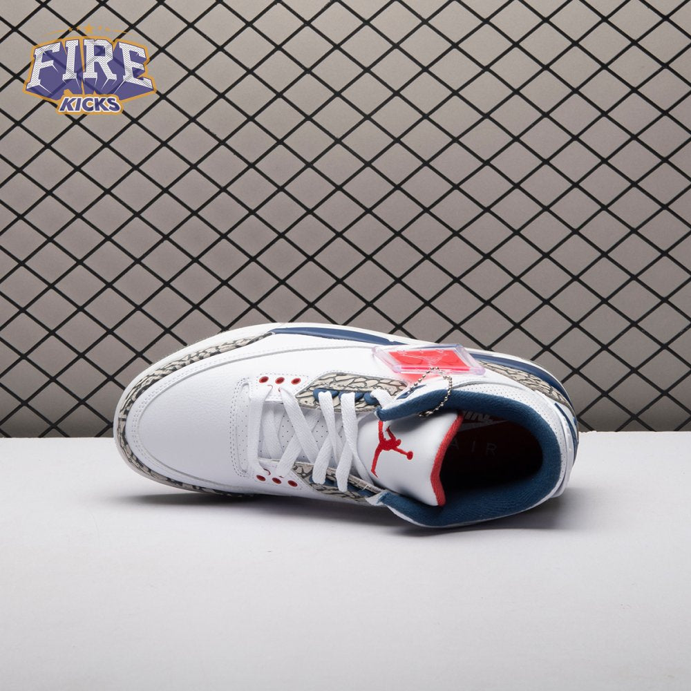 Jordan 3 Retro True Blue 854262-106 Unisex