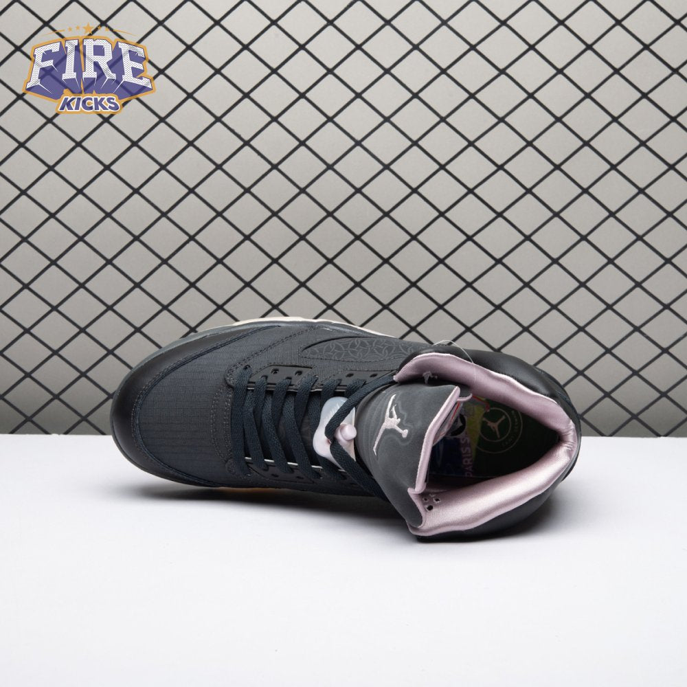 Jordan 5 Retro PSG Paris Saint-Germain Off Noir HQ3004-001 Men's