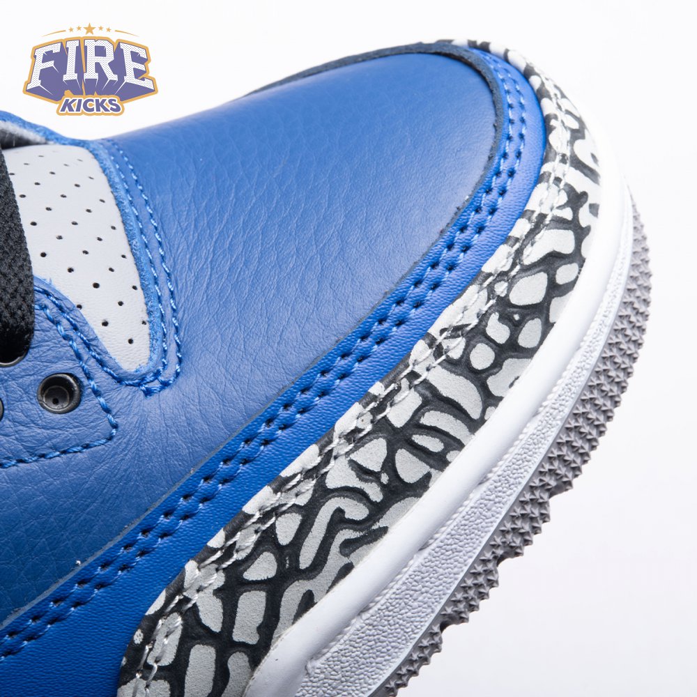 Jordan 3 Retro Varsity Royal Cement CT8532-400 Men's