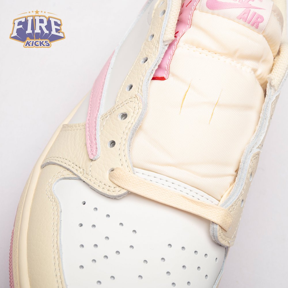 Jordan 1 Retro Low OG SP Travis Scott Shy Pink IQ7604-100 Unisex