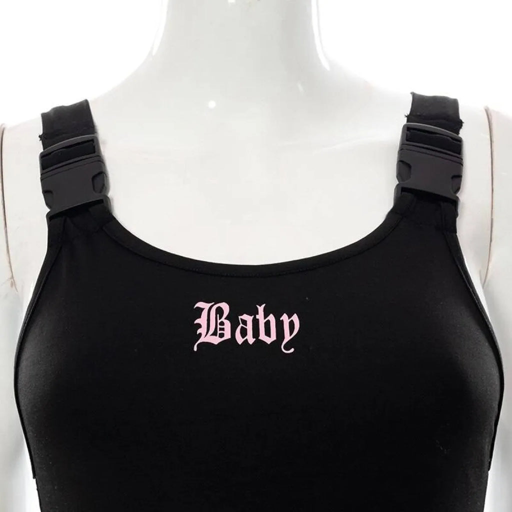 "Baby" Cut Out Bodysuit