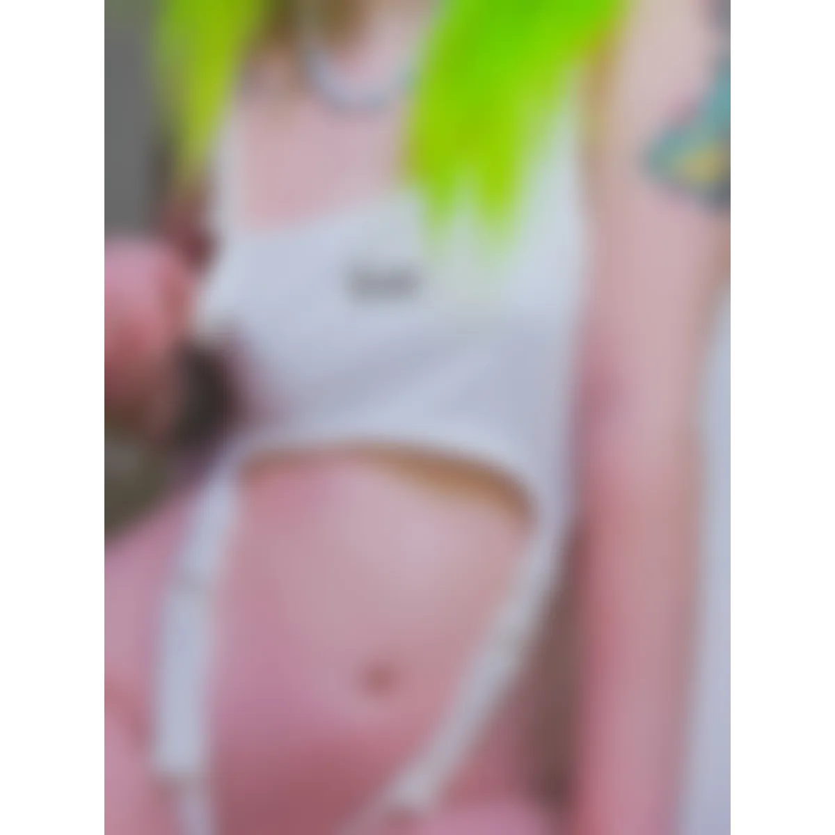 "Baby" Cut Out Bodysuit