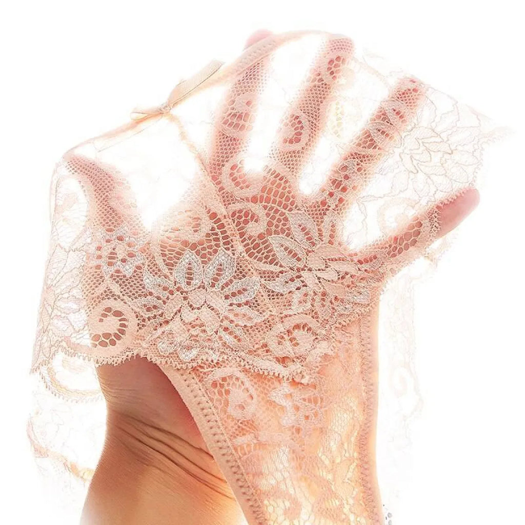 Lace Thongs - 3 Piece