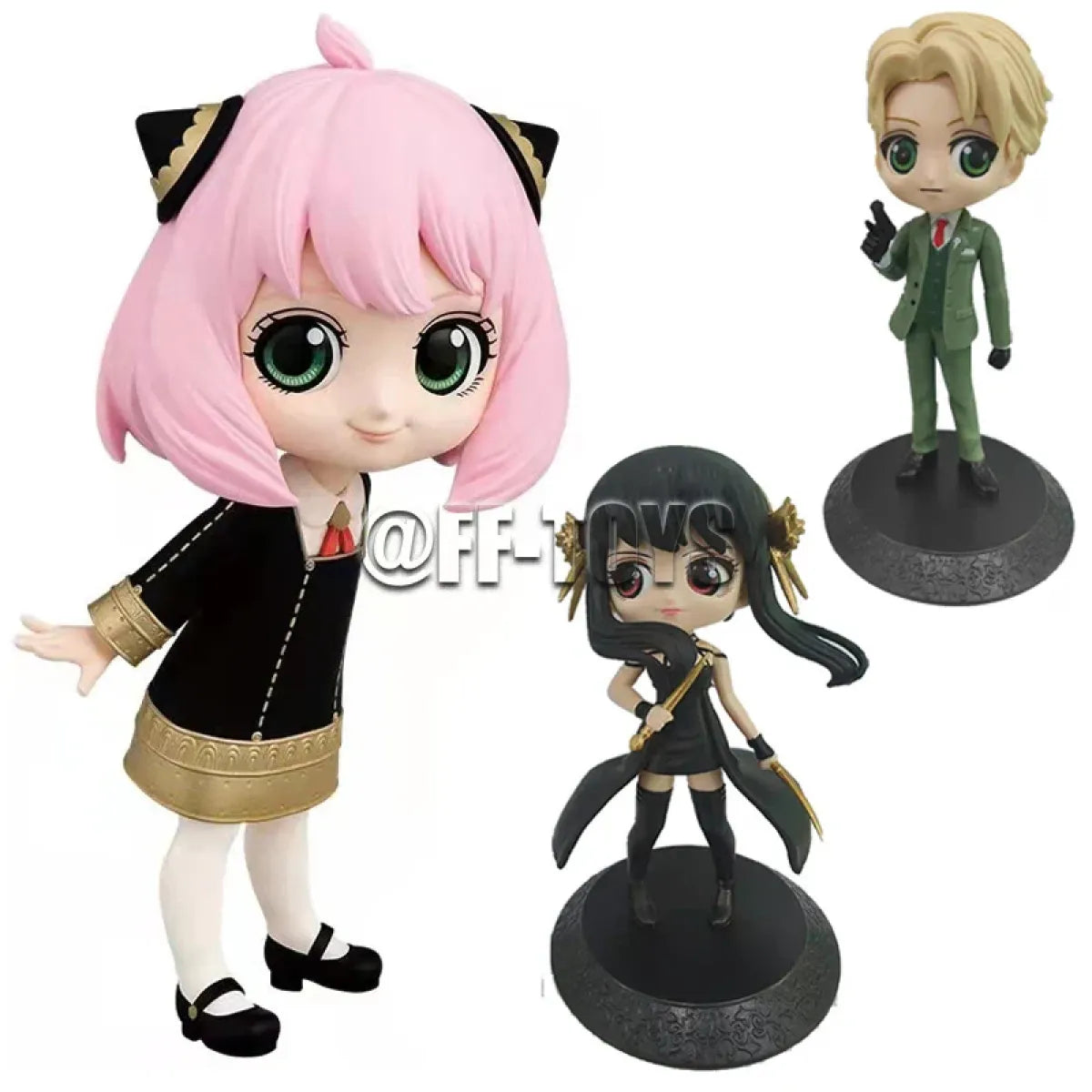 Spy X Family PVC Figurines - Anya, Loid, Yor Forger Action Figures