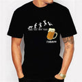 Hip-Hop Streetwear Beer Graphic T-Shirt
