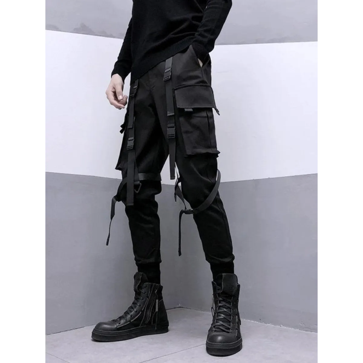 Techwear Slim Fit Pants
